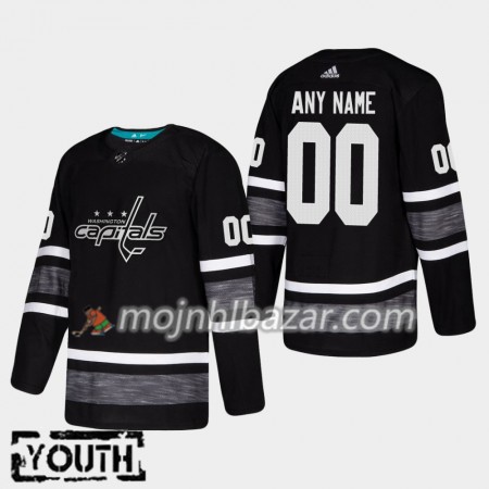 Dresovi Washington Capitals Custom 2019 All-Star Adidas Crna Authentic - Dječji Dresovi Washington Capitals Custom 2019 All-Star Adidas Crna Authentic - Dječji